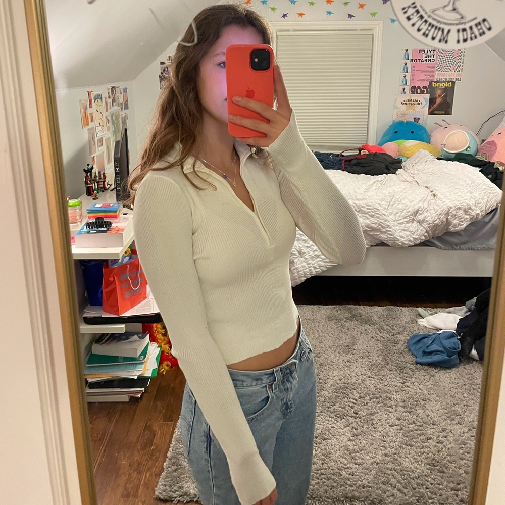 Pretty Little Thing Long Sleeve Half Zip